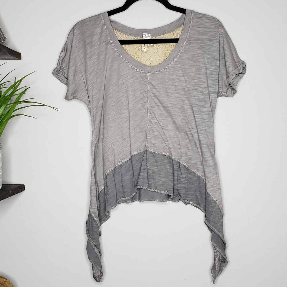 We The Free - Free People Sharkbite Cropped Lace